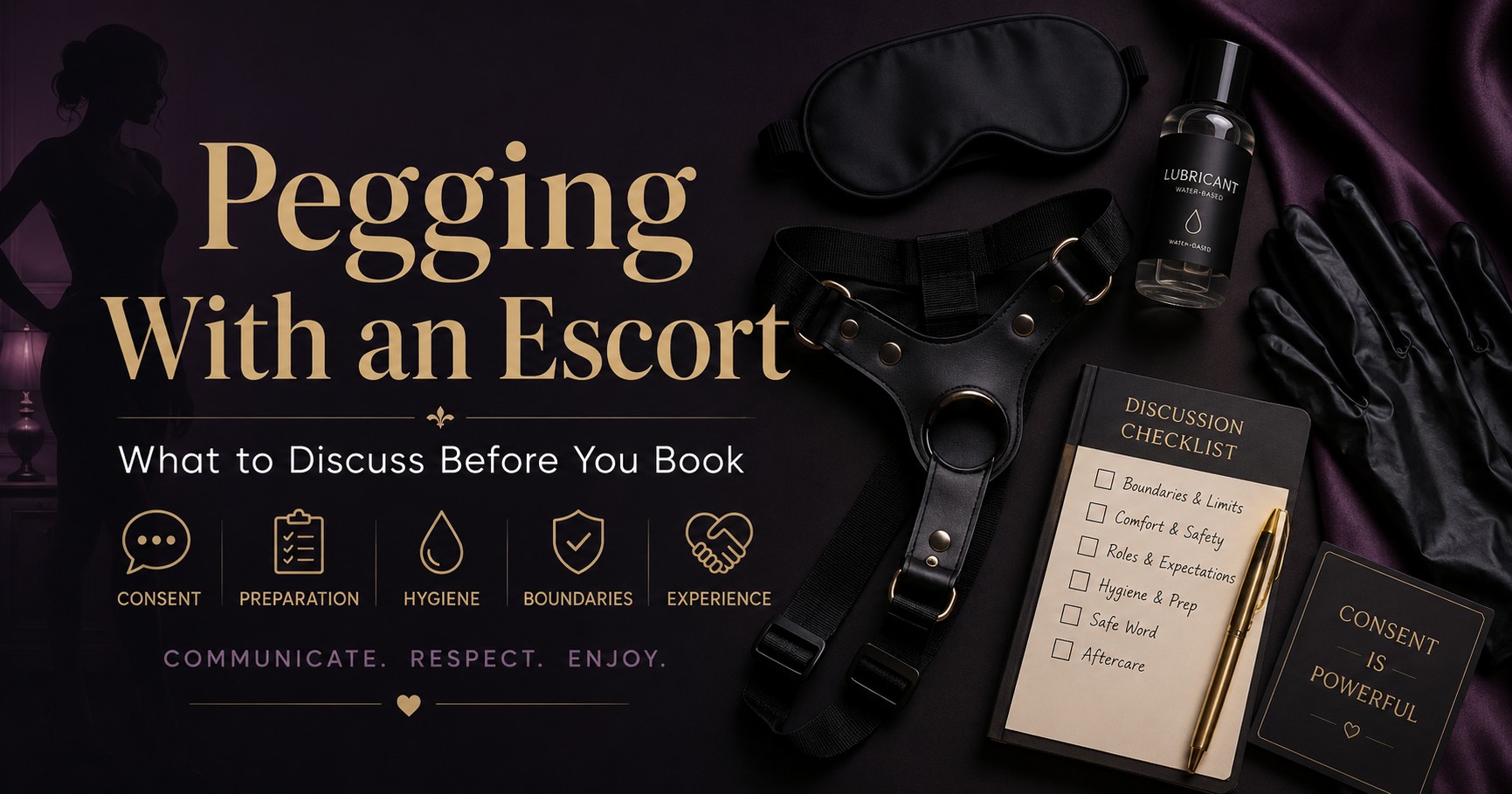 Pegging With an Escort: What to Discuss Before You Book
